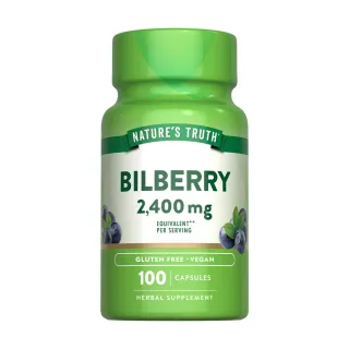 【Nature’s Truth 綠萃淨】山桑子精萃膠囊(100粒/瓶)