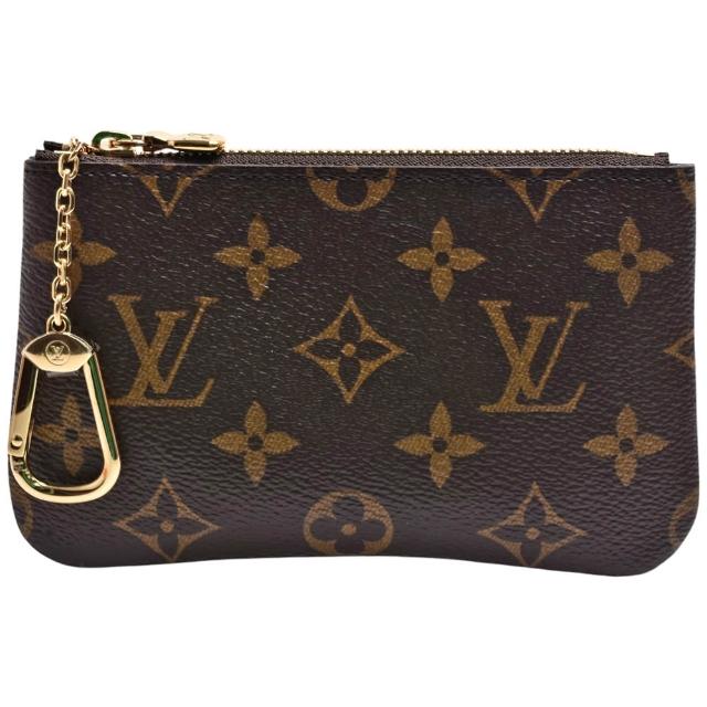 【Louis Vuitton 路易威登】M13559經典Monogram印花帆布鑰匙/零錢包
