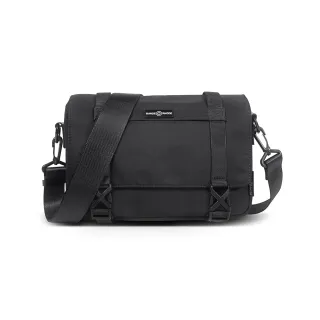 【MANDE RHODE 曼德羅德】素面迷你插扣造型郵差包-小/S(A5893K)