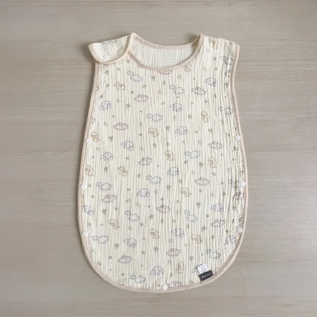 【Chu-mi 啾米】四層紗防踢睡袋(0-18M嬰兒防踢被 防踢背心 防踢被睡袋)