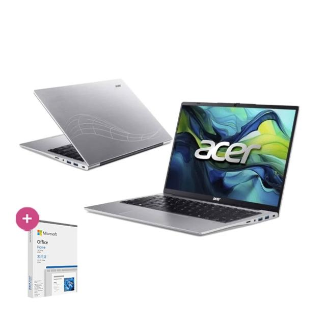 【Acer】Office2024★14吋Ultra 5 輕薄OLED AI筆電(Swift Lite/SFL14-51M-54Q6/Ultra 5-115U/16G/512G/W11)