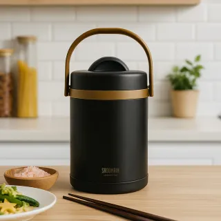 【仙德曼 SADOMAIN】316不鏽鋼經典真空斷熱保溫提鍋 2.0L(保溫/提鍋)