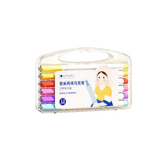 【ENMY 恩米】丙烯馬克筆-24色(塗鴉筆/彩色筆/水性彩筆)