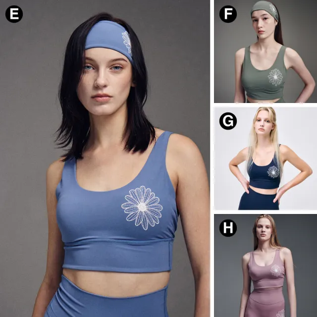 【MARDI MERCREDI】親膚運動內衣 多色 經典小雛菊 花 ULTIMATE COMFORT BASIC BRA THEFLOWER