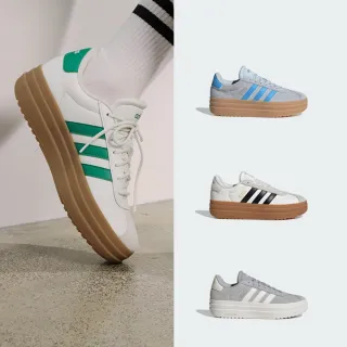 【adidas 愛迪達】VL COURT BOLD 復古風休閒鞋 運動鞋 厚底 增高 女鞋(多款任選)