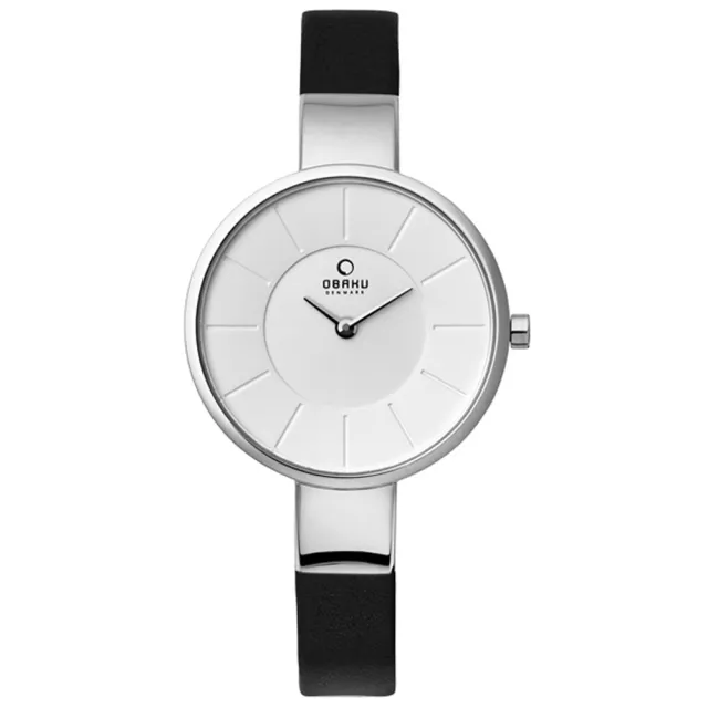 【OBAKU】采麗時刻時尚腕錶(V149LCIRB1)