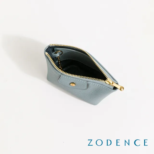【ZODENCE 佐登司】CUFF進口真皮袖釦鑰匙零錢包(多色)