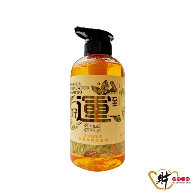 【財神小舖】好預兆財神開運洗髮精 沐浴露 6入多款任選(500ml*6-艾草/檀香/除穢/招財/花香/貴人)