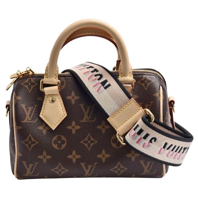 【Louis Vuitton 路易威登】M46234經典SPEEDY BANDOULI☆RE 20手提/斜背波士頓包(黑色)
