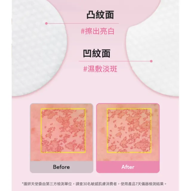 【derma Angel 護妍天使】傳明酸B3光透美白爽膚棉片(65片)