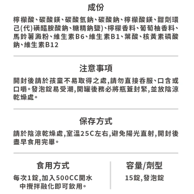 即期品【Doppelherz 德之寶】維他命B群發泡錠x3罐(德國雙心)