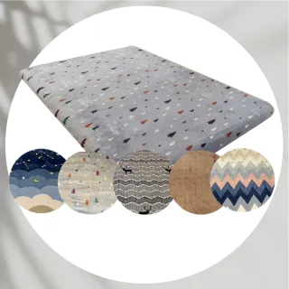 【WILDPEAK 野峰戶外】L號-北歐風 抗靜電 高密度法蘭絨充氣床包 保暖更佳 各廠牌充氣床都適用