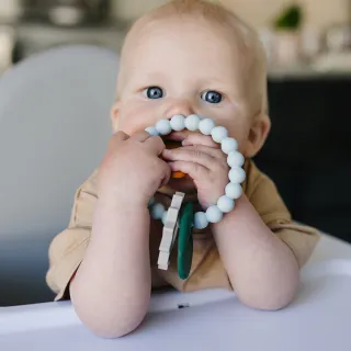 【Loulou lollipop】掛環矽膠固齒器(多款任選)