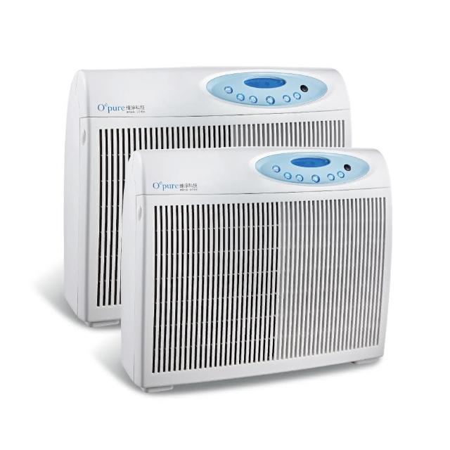 【Opure 臻淨】買一送一 A4高效抗敏HEPA光觸媒+雙紫外線抑菌DC節能空氣清淨機(★強效HEPA、抗敏救星★)