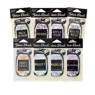【日本John’s Blend】香氛掛片3片組(公司貨/任選/交換禮物)