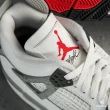 【NIKE 耐吉】Air Jordan 4 Retro 男鞋 白水泥色 復刻 AJ4 運動 喬丹 緩震 籃球鞋 FV5029-100