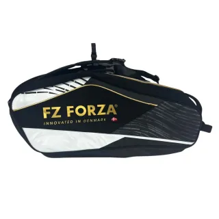 【FZ FORZA】六支裝多夾層羽球拍袋可肩背手拿後背20x30x74cm黑X白(FCBRTL6CA)
