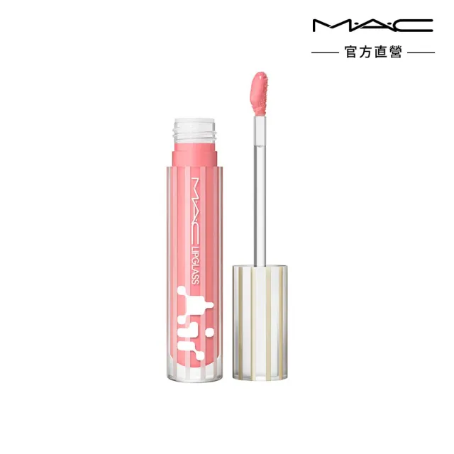 【M.A.C】新品上市 超透亮冰晶潤唇露雙入組(超透亮冰晶潤唇露/保濕豐唇露 5ML *2/ #冰晶唇露)