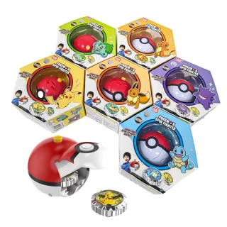 【POKEMON 精靈寶可夢】魔幻陀螺2-皮卡丘/傑尼龜/小火龍/伊布/耿鬼/妙蛙種子(六款任選)