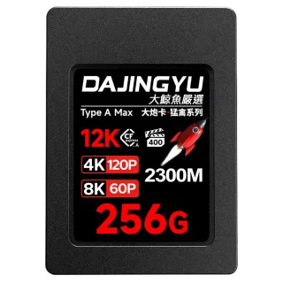 【大鯨魚】256G CFexpress Type A卡 2300MB/s 大砲 猛禽系列 SONY專用(記憶卡)
