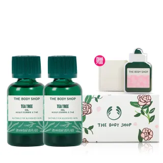【THE BODY SHOP 美體小舖】巨星茶樹精油超值組(20ml*2)