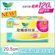 【Laurier 蕾妮亞】零觸感特薄衛生棉 日用型衛生棉 超值量販2包/*4組(20.5cm/22.5cm/25cm)