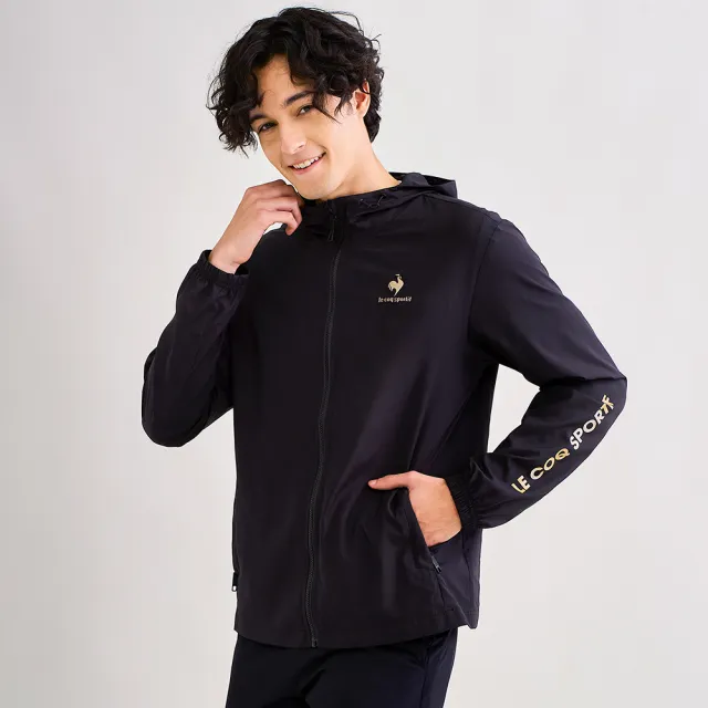 【LE COQ SPORTIF 公雞】抗UV/防潑水防風外套 男女-4色-LWV61663_LWV62663