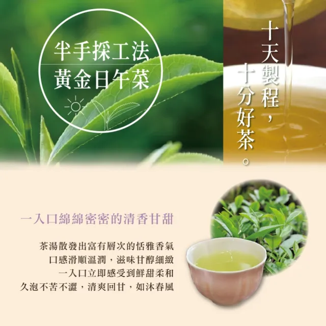 【台灣茶人】比賽級高山茶葉150Gx8件組(比賽級金萱/香綻烏龍/香綻烏龍)