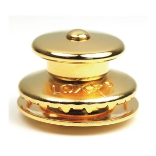 【Loxx】德製吉他貝斯安全背帶釦 鍍金 LOXX-E-GOLD(原廠公司貨 商品保固有保障)