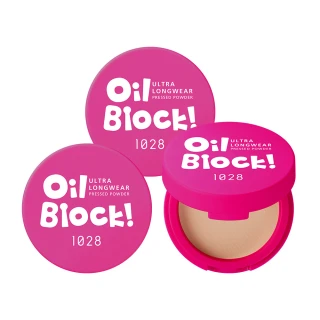 【1028】Oil Block! 超吸油蜜粉餅MOMO喳喳限定版(3入組)