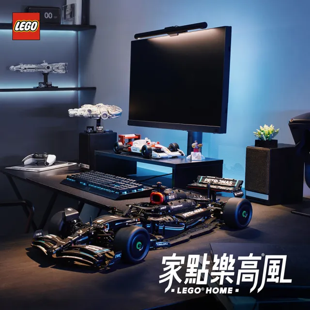 【LEGO 樂高】Icons 10330 McLaren MP4/4 & Ayrton Senna(麥拉倫 賽車 禮物 居家擺設)