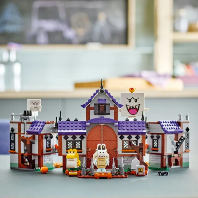 【LEGO 樂高】超級瑪利歐系列 71436 害羞幽靈王的鬼屋(互動式遊戲 任天堂 碎碎龜 禮物)