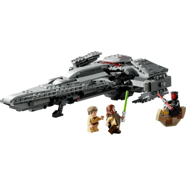【LEGO 樂高】星際大戰系列 75383 Darth Maul’  s Sith Infiltrator(momo線上獨家 飛行裝置模型)