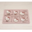 【巴芙洛】買1送1/ 2入日本三麗鷗系列皮革軟硅藻土吸水地墊(限時3天 買1送1/贈是隨機出貨/踏墊/地墊)