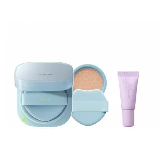 【LANEIGE 蘭芝】NEO雙效持妝輕霧光氣墊 15g*2(1盒2蕊 JIN吊飾 防曬 官方直營)