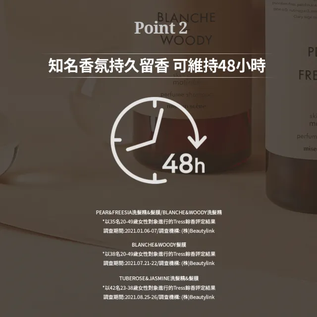 【魅尚萱 官方直營】髮肌賦活香氛洗髮精 900ml(英國梨與小蒼蘭/純淨木質香)