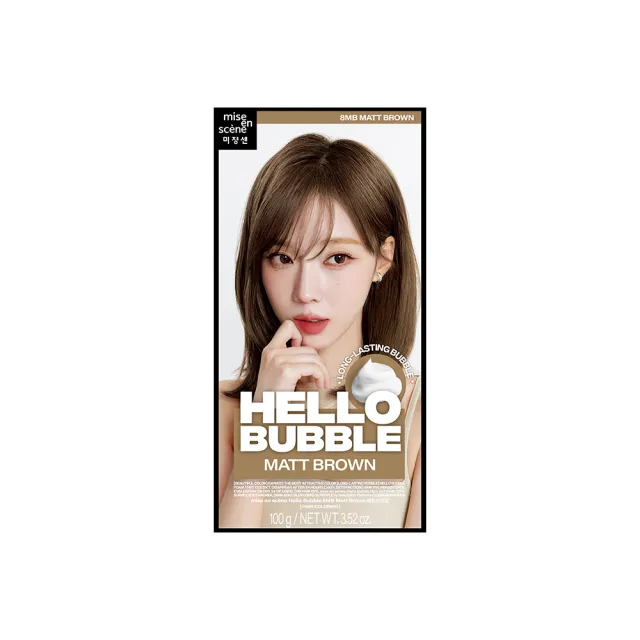 【魅尚萱 官方直營】HELLO BUBBLE泡沫染髮劑100g(全系列)