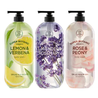 【ON THE BODY】超植萃沐浴露900g任選1入(玫瑰牡丹/薰衣草迷迭香/檸檬馬鞭草)