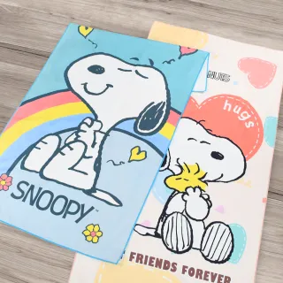 【MORINO】2條組SNOOPY史努比超細纖維吸水快乾大浴巾_2條組(正版授權 卡通浴巾 不掉棉絮)