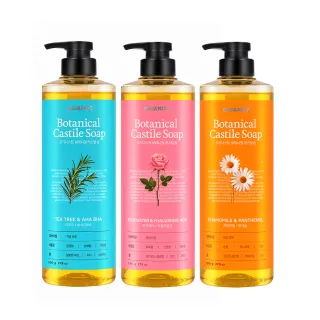 【ON THE BODY】橄欖植萃液態皂/沐浴露790ml任選1入(洋甘菊調理/玫瑰滋潤/茶樹淨化)