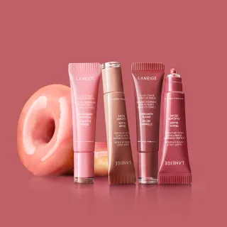 【LANEIGE 蘭芝】甜甜圈澎潤水唇釉 12g(唇膏 唇蜜 官方直營)
