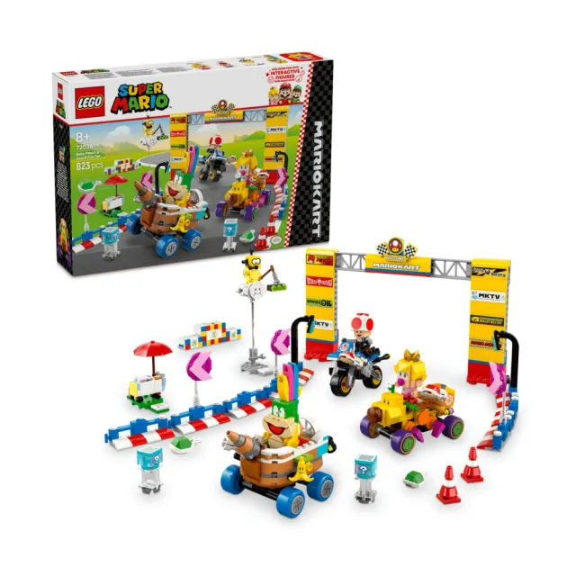 yusukeyoshioka　遺品整理 LEGO 樂高】超級瑪利歐系列72036 瑪利歐賽車－碧姬寶寶與大獎賽組合