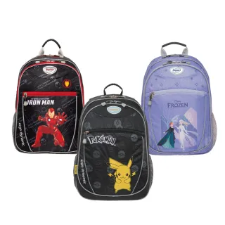 【IMPACT 怡寶】聯名輕量成長型護脊書包-寶可夢/冰雪奇緣/鋼鐵人｜momo限定(國小 小學 兒童 學生)