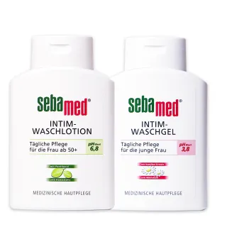 【SEBAMED】私密潔膚露200ml兩入組(兩款任選 航空版)