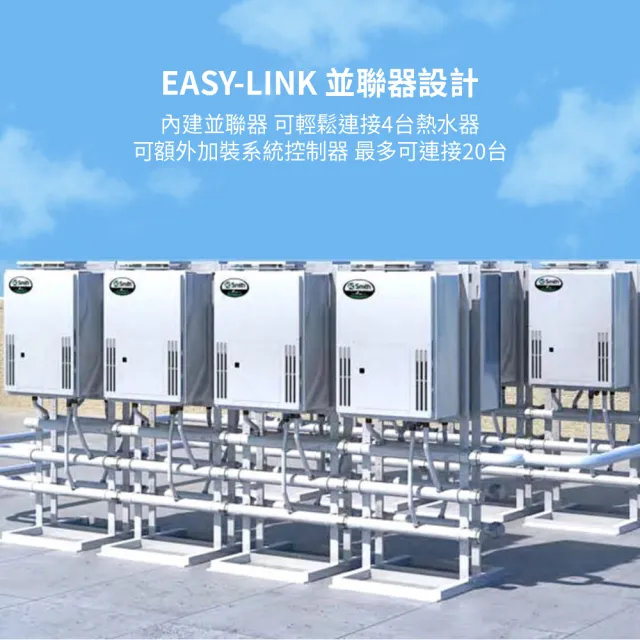 【A.O.Smith】AO史密斯 32L智慧變頻恆溫強排瓦斯熱水器(ATI-540H NG1/FF式 適用天然氣)