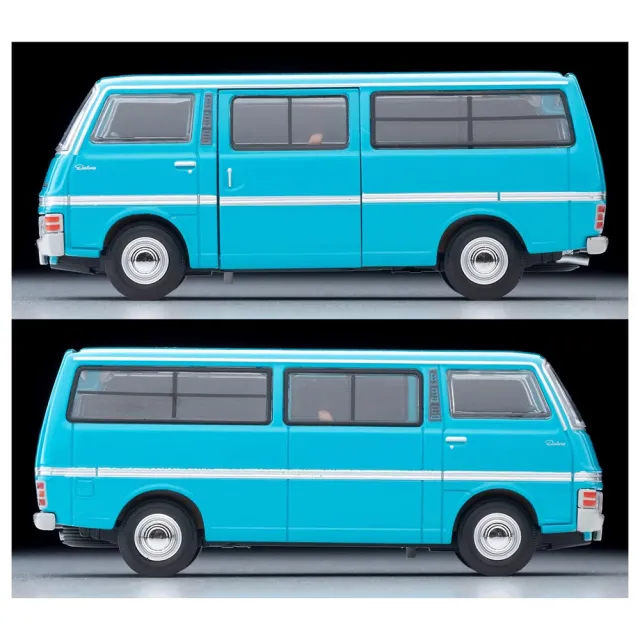 【TOMYTEC】LV-N341a Nissan Homy Long Light Van Blue 1976(模型車)