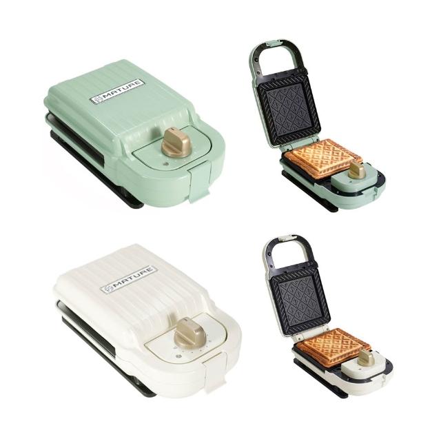 【MATURE 美萃】熱壓三明治鬆餅機(CY-1622)