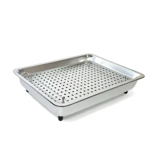 【生活King】大茶盤附水龍頭(38.8x28x5cm)