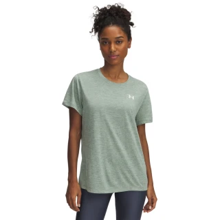 【UNDER ARMOUR】UA 女 Tech Twist 短袖T-Shirt_1384230-348(灰綠色)