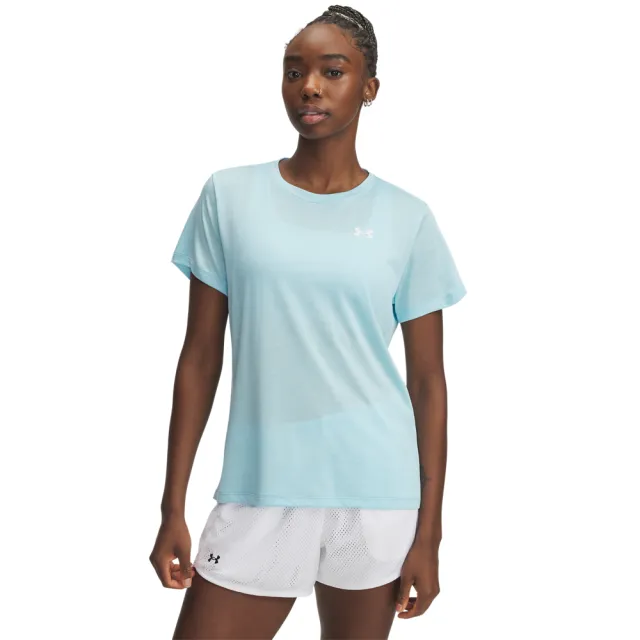 【UNDER ARMOUR】UA雙11精選 女 Tech Twist 短袖T-Shirt_1384230-494(淺藍色)